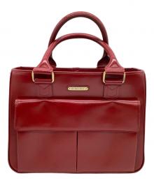BURBERRY（バーバリー）の古着「ハンドバッグ」｜レッド