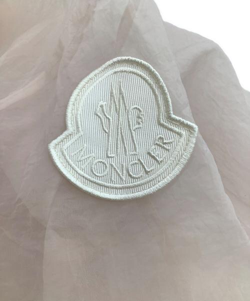 MONCLER（モンクレール）MONCLER (モンクレール) ナイロンジャケット　MIMOSA ピンク×ホワイト サイズ:1の古着・服飾アイテム