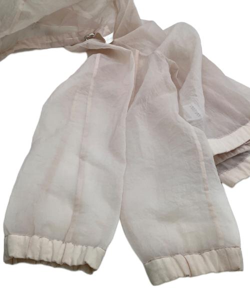 MONCLER（モンクレール）MONCLER (モンクレール) ナイロンジャケット　MIMOSA ピンク×ホワイト サイズ:1の古着・服飾アイテム