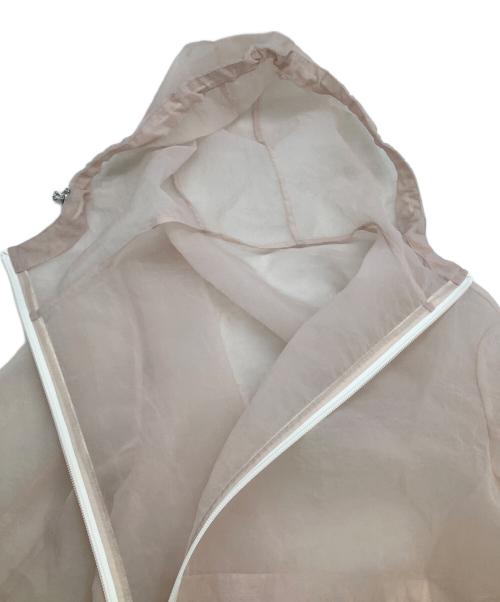 MONCLER（モンクレール）MONCLER (モンクレール) ナイロンジャケット　MIMOSA ピンク×ホワイト サイズ:1の古着・服飾アイテム