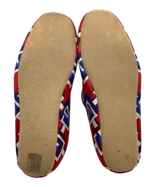 GUCCI（グッチ）GUCCI (グッチ) スリッパ ジオメトリックG/レッド サイズ:36の古着・服飾アイテム