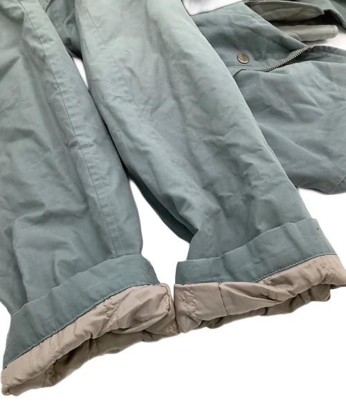 Burberry's（バーバリー）Burberry's (バーバリー) ライナー付ジップコート　裏地チェック カーキ サイズ:Mの古着・服飾アイテム