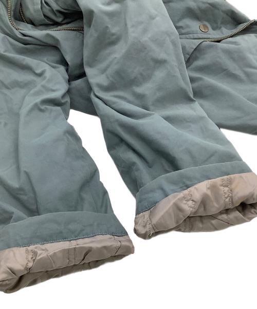 Burberry's（バーバリー）Burberry's (バーバリー) ライナー付ジップコート　裏地チェック カーキ サイズ:Mの古着・服飾アイテム