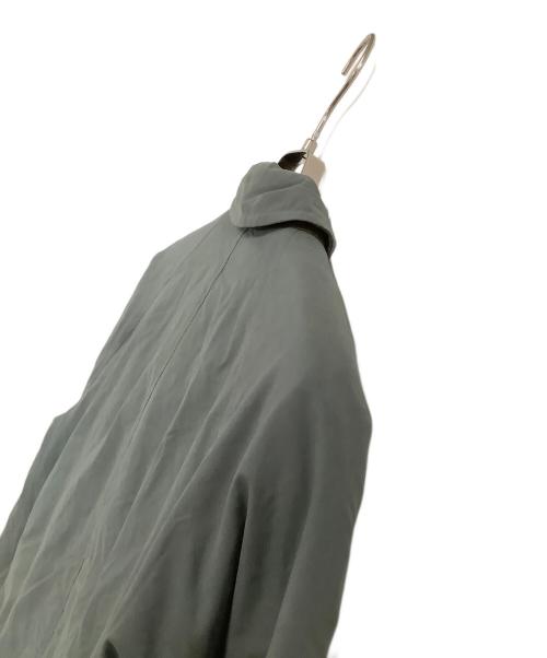 Burberry's（バーバリー）Burberry's (バーバリー) ライナー付ジップコート　裏地チェック カーキ サイズ:Mの古着・服飾アイテム