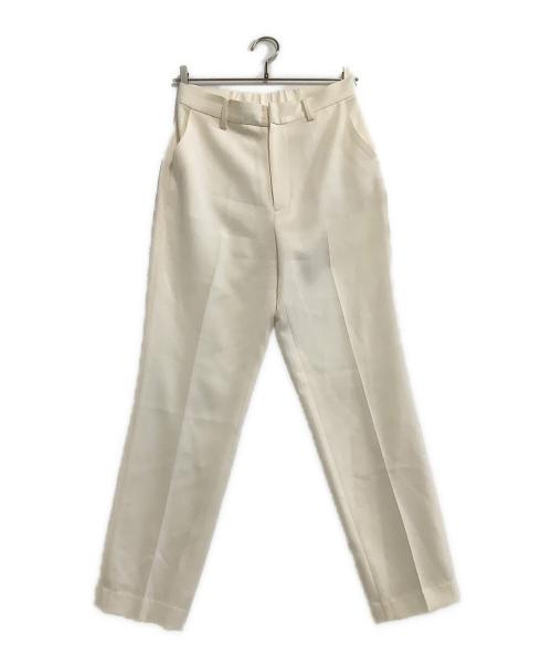 SOEJU（ソージュ）SOEJU (ソージュ) スラックス　センタープレスパンツ ホワイト サイズ:Lの古着・服飾アイテム