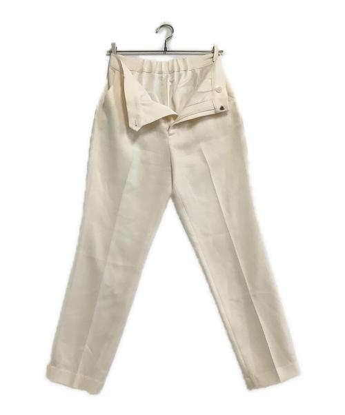 SOEJU（ソージュ）SOEJU (ソージュ) スラックス　センタープレスパンツ ホワイト サイズ:Lの古着・服飾アイテム