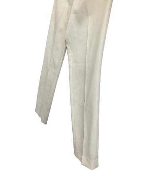 SOEJU（ソージュ）SOEJU (ソージュ) スラックス　センタープレスパンツ ホワイト サイズ:Lの古着・服飾アイテム