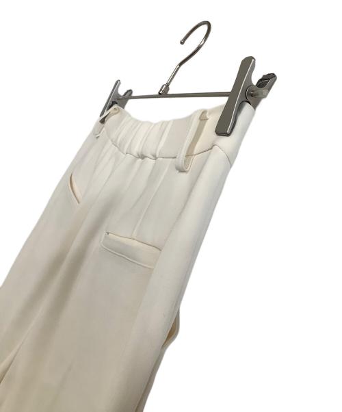 SOEJU（ソージュ）SOEJU (ソージュ) スラックス　センタープレスパンツ ホワイト サイズ:Lの古着・服飾アイテム