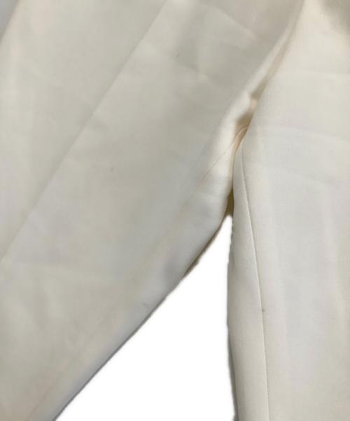 SOEJU（ソージュ）SOEJU (ソージュ) スラックス　センタープレスパンツ ホワイト サイズ:Lの古着・服飾アイテム