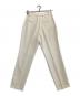 SOEJU (ソージュ) スラックス　センタープレスパンツ ホワイト サイズ:L：7000円