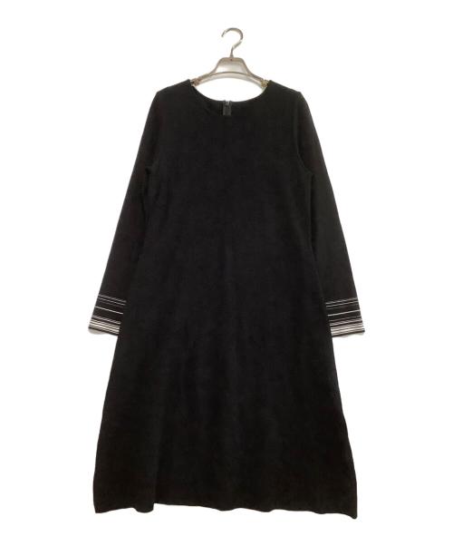 FOXEY（フォクシー）FOXEY (フォクシー) 長袖ワンピース ブラック サイズ:42の古着・服飾アイテム