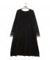 FOXEY（フォクシー）の古着「長袖ワンピース」｜ブラック