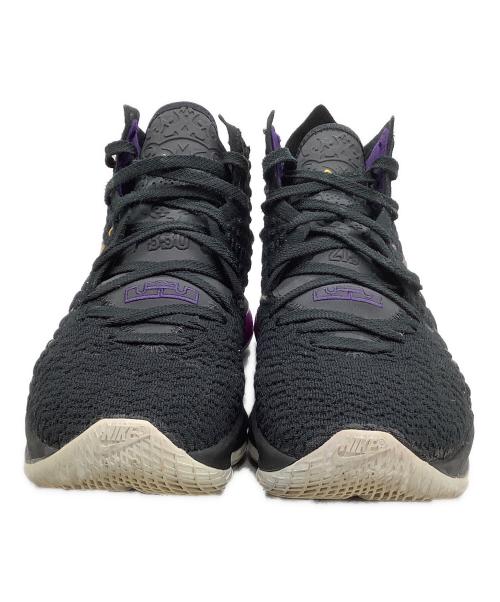 NIKE（ナイキ）NIKE (ナイキ) ハイカットスニーカー Lebron 17 ブラック×パープル サイズ:27の古着・服飾アイテム