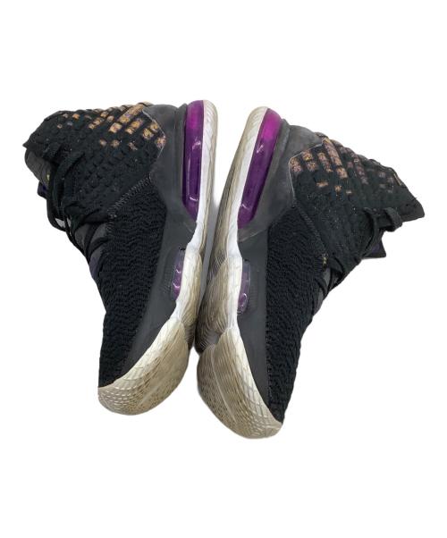 NIKE（ナイキ）NIKE (ナイキ) ハイカットスニーカー Lebron 17 ブラック×パープル サイズ:27の古着・服飾アイテム