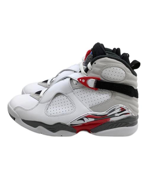 NIKE（ナイキ）NIKE (ナイキ) ハイカットスニーカー AIR JORDAN8 RETRO ホワイト サイズ:25.5の古着・服飾アイテム