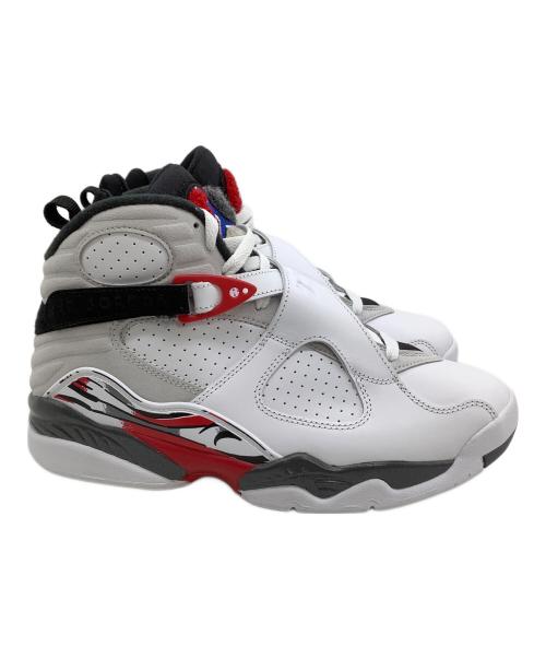 NIKE（ナイキ）NIKE (ナイキ) ハイカットスニーカー AIR JORDAN8 RETRO ホワイト サイズ:25.5の古着・服飾アイテム
