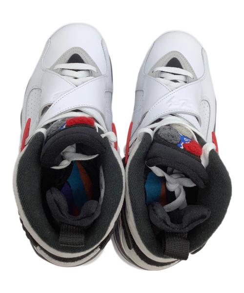 NIKE（ナイキ）NIKE (ナイキ) ハイカットスニーカー AIR JORDAN8 RETRO ホワイト サイズ:25.5の古着・服飾アイテム