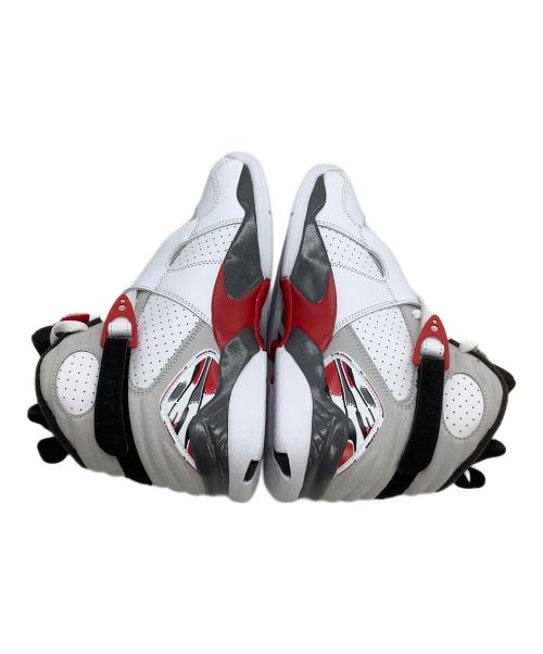 NIKE（ナイキ）NIKE (ナイキ) ハイカットスニーカー AIR JORDAN8 RETRO ホワイト サイズ:25.5の古着・服飾アイテム