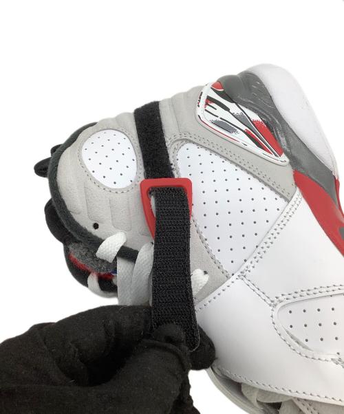 NIKE（ナイキ）NIKE (ナイキ) ハイカットスニーカー AIR JORDAN8 RETRO ホワイト サイズ:25.5の古着・服飾アイテム