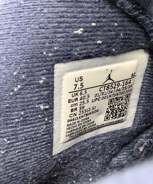 NIKE（ナイキ）NIKE (ナイキ) ハイカットスニーカー Air Jordan 6 Retro ホワイト×ネイビー サイズ:25.5の古着・服飾アイテム