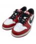 NIKE（ナイキ）の古着「ローカットスニーカー AIR JORDAN1 LOW OG Chicago」｜ホワイト×レッド