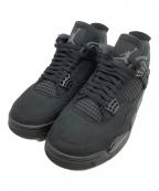 NIKEナイキ）の古着「ハイカットスニーカー AIR JORDAN 4 Black Cat」｜ブラック