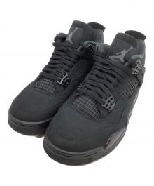 NIKE（ナイキ）の古着「ハイカットスニーカー AIR JORDAN 4 Black Cat」｜ブラック