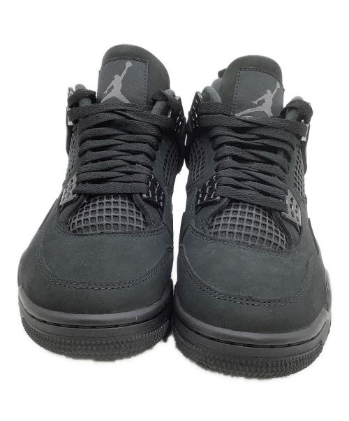 NIKE（ナイキ）NIKE (ナイキ) ハイカットスニーカー AIR JORDAN 4 Black Cat ブラック サイズ:25.5の古着・服飾アイテム