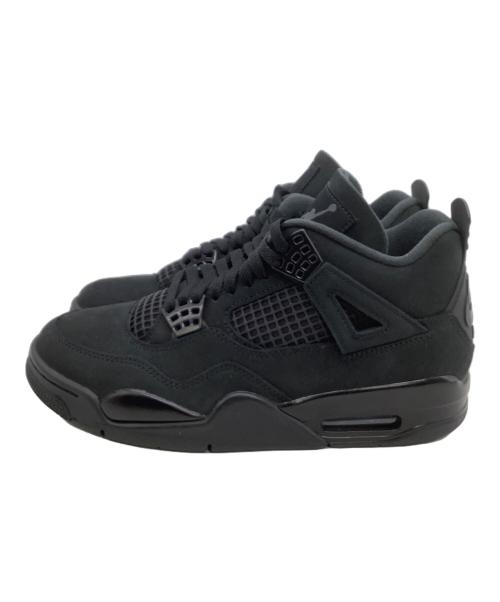 NIKE（ナイキ）NIKE (ナイキ) ハイカットスニーカー AIR JORDAN 4 Black Cat ブラック サイズ:25.5の古着・服飾アイテム