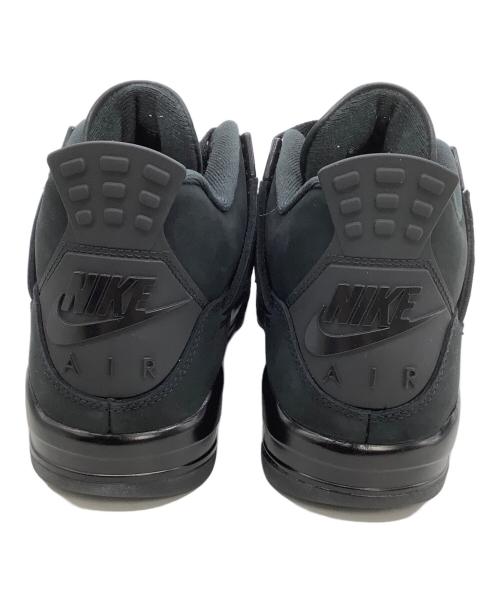 NIKE（ナイキ）NIKE (ナイキ) ハイカットスニーカー AIR JORDAN 4 Black Cat ブラック サイズ:25.5の古着・服飾アイテム