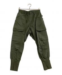 Y-3（ワイスリー）の古着「ナイロンカーゴパンツ」｜カーキ
