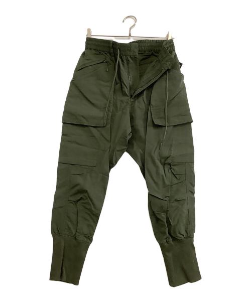Y-3（ワイスリー）Y-3 (ワイスリー) ナイロンカーゴパンツ カーキ サイズ:XSの古着・服飾アイテム