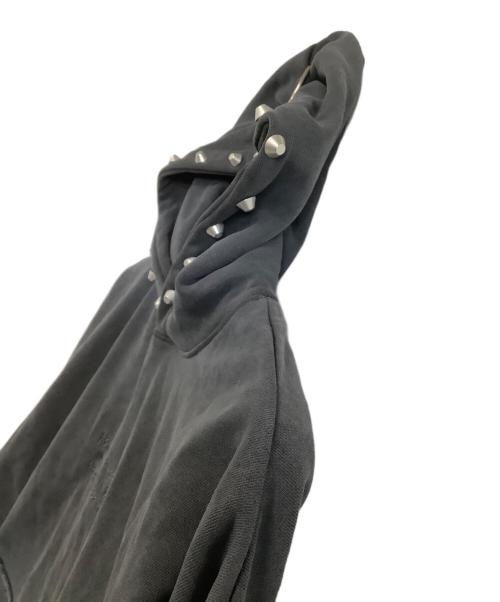 Novel Core AGF（ノベルコア）Novel Core AGF (ノベルコア) フードスタッヅプルオーバーパーカー ブラック サイズ:表記なしの古着・服飾アイテム