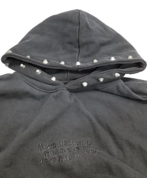 Novel Core AGF（ノベルコア）Novel Core AGF (ノベルコア) フードスタッヅプルオーバーパーカー ブラック サイズ:表記なしの古着・服飾アイテム