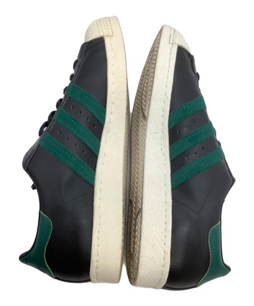 adidas（アディダス）adidas (アディダス) スニーカー SUPER STAR 80’s ブラック×グリーン サイズ:27.5の古着・服飾アイテム