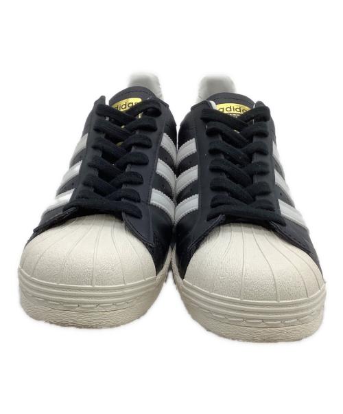 adidas Originals（アディダスオリジナル）adidas Originals (アディダスオリジナル) スニーカー SUPERSTAR 80s ブラック×ホワイト サイズ:27.5の古着・服飾アイテム