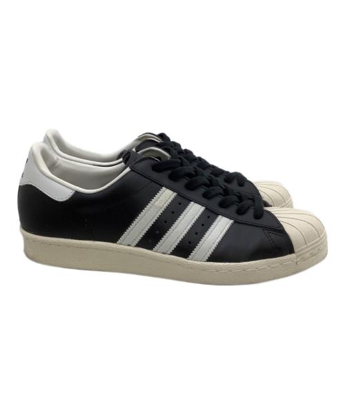 adidas Originals（アディダスオリジナル）adidas Originals (アディダスオリジナル) スニーカー SUPERSTAR 80s ブラック×ホワイト サイズ:27.5の古着・服飾アイテム