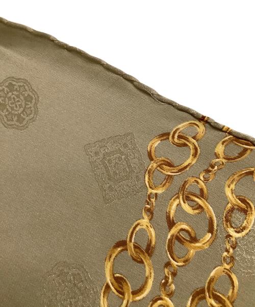 CHANEL（シャネル）CHANEL (シャネル) スカーフ ベージュ×ホワイトの古着・服飾アイテム