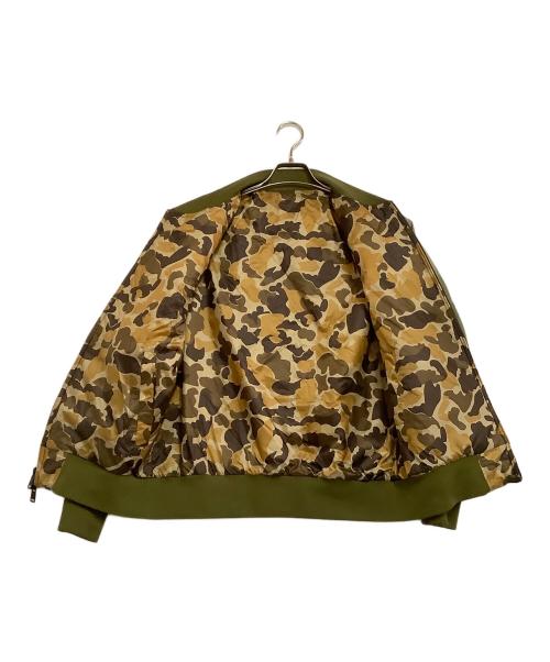 Columbia（コロンビア）Columbia (コロンビア) リバーシブルジャケット スカル刺繍 オリーブ サイズ:Mの古着・服飾アイテム