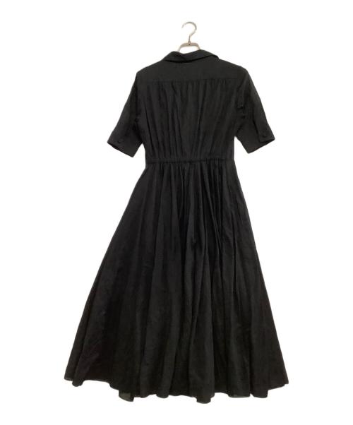 JENNE（ジェンヌ）JENNE (ジェンヌ) 半袖ワンピース ブラック サイズ:Mの古着・服飾アイテム