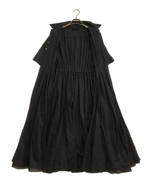 JENNE（ジェンヌ）JENNE (ジェンヌ) 半袖ワンピース ブラック サイズ:Mの古着・服飾アイテム