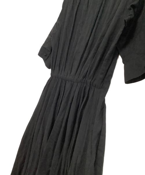 JENNE（ジェンヌ）JENNE (ジェンヌ) 半袖ワンピース ブラック サイズ:Mの古着・服飾アイテム
