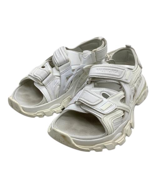 BALENCIAGA（バレンシアガ）BALENCIAGA (バレンシアガ) ストラップサンダル　	Track Sandal ホワイト サイズ:26の古着・服飾アイテム