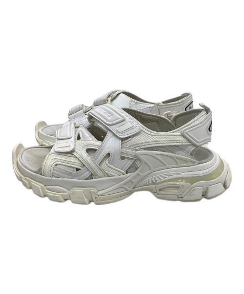 BALENCIAGA（バレンシアガ）BALENCIAGA (バレンシアガ) ストラップサンダル　	Track Sandal ホワイト サイズ:26の古着・服飾アイテム