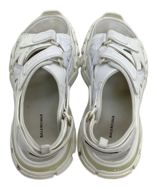 BALENCIAGA（バレンシアガ）BALENCIAGA (バレンシアガ) ストラップサンダル　	Track Sandal ホワイト サイズ:26の古着・服飾アイテム