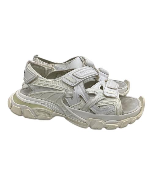 BALENCIAGA（バレンシアガ）BALENCIAGA (バレンシアガ) ストラップサンダル　	Track Sandal ホワイト サイズ:26の古着・服飾アイテム