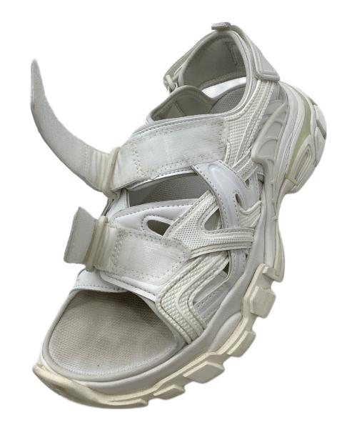BALENCIAGA（バレンシアガ）BALENCIAGA (バレンシアガ) ストラップサンダル　	Track Sandal ホワイト サイズ:26の古着・服飾アイテム