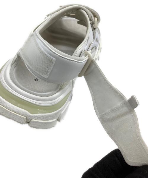 BALENCIAGA（バレンシアガ）BALENCIAGA (バレンシアガ) ストラップサンダル　	Track Sandal ホワイト サイズ:26の古着・服飾アイテム