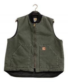 中古・古着通販】CarHartt (カーハート) ダックベスト カーキ サイズ