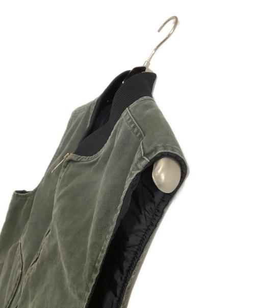 CarHartt（カーハート）CarHartt (カーハート) ダックベスト ダークグリーン サイズ:XLの古着・服飾アイテム